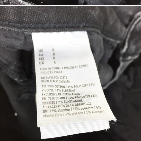 American Eagle High Waisted Shorts size 0 - Picture 4 of 4